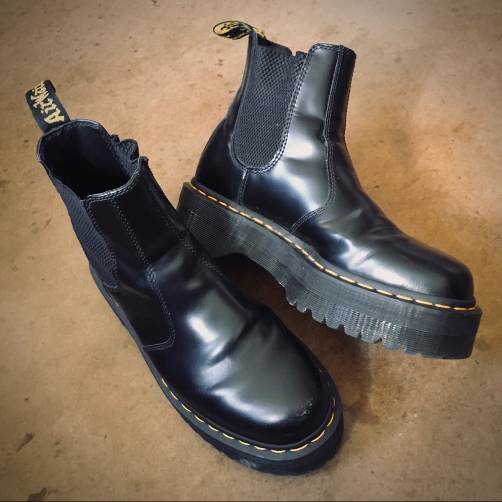Dr Martens Quad Chelsea Platform Boots M8/W10 EU41